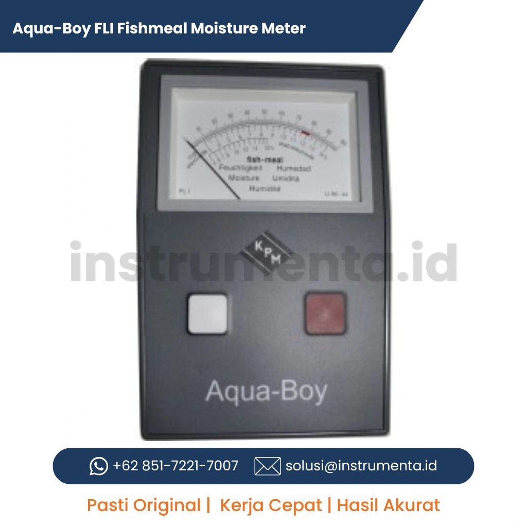 Supplier Aqua-Boy FLI Fishmeal Moisture Meter Alat Ukur Kadar Air Tepung Ikan Digital Industrial